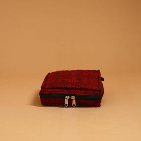 Handmade 4 pockets quilted jewellery bag 28 - handcrafted