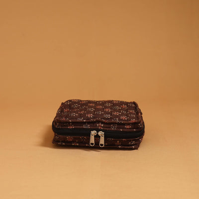 Handmade 4 pockets quilted jewellery bag 32 - handcrafted