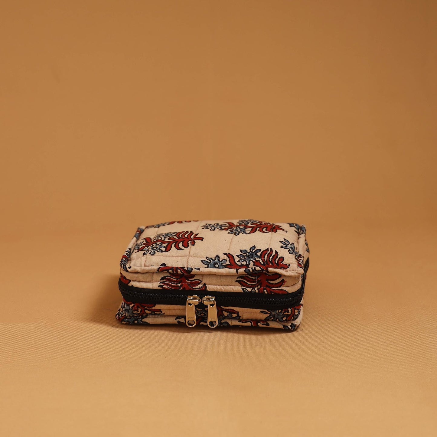 Handmade 4 pockets quilted jewellery bag 33 - handcrafted