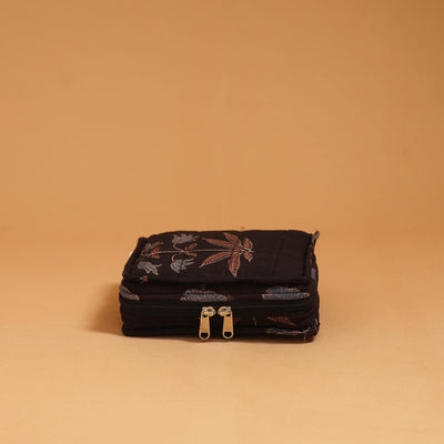 Handmade 4 pockets quilted jewellery bag 34 - handcrafted