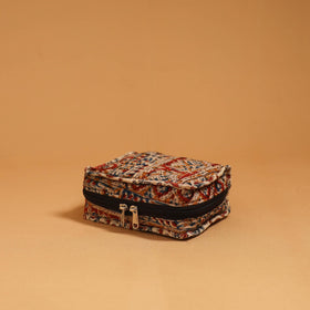 Handmade 4 pockets quilted jewellery bag 37 - handcrafted