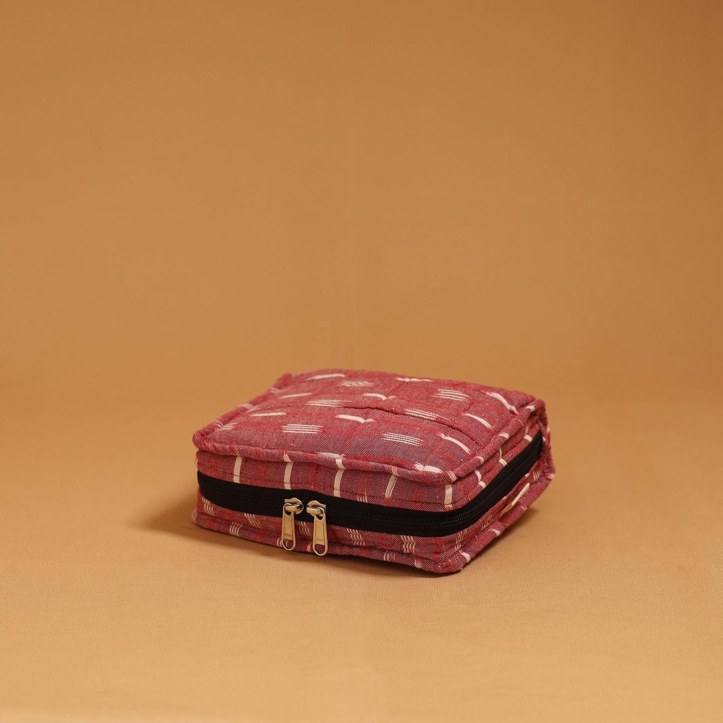 Handmade 4 pockets quilted jewellery bag 45 - handcrafted