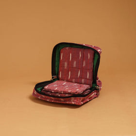 Handmade 4 pockets quilted jewellery bag 45 - handcrafted