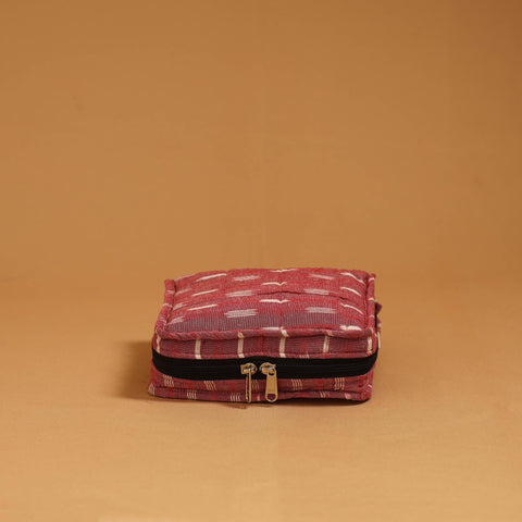 Handmade 4 pockets quilted jewellery bag 45 - handcrafted