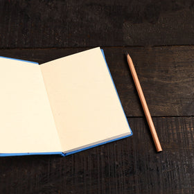 Handmade applique work notebook (6 x 4 in) 26 - handcrafted