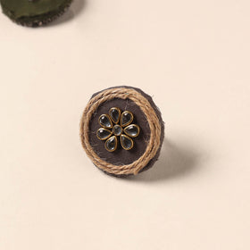 Handmade Artistic Fabart Ring