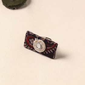 Handmade artistic fabart ring 02 - handcrafted