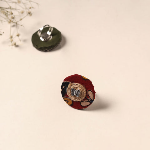 Handmade Artistic Fabart Ring