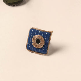 Handmade artistic fabart ring 06 - handcrafted