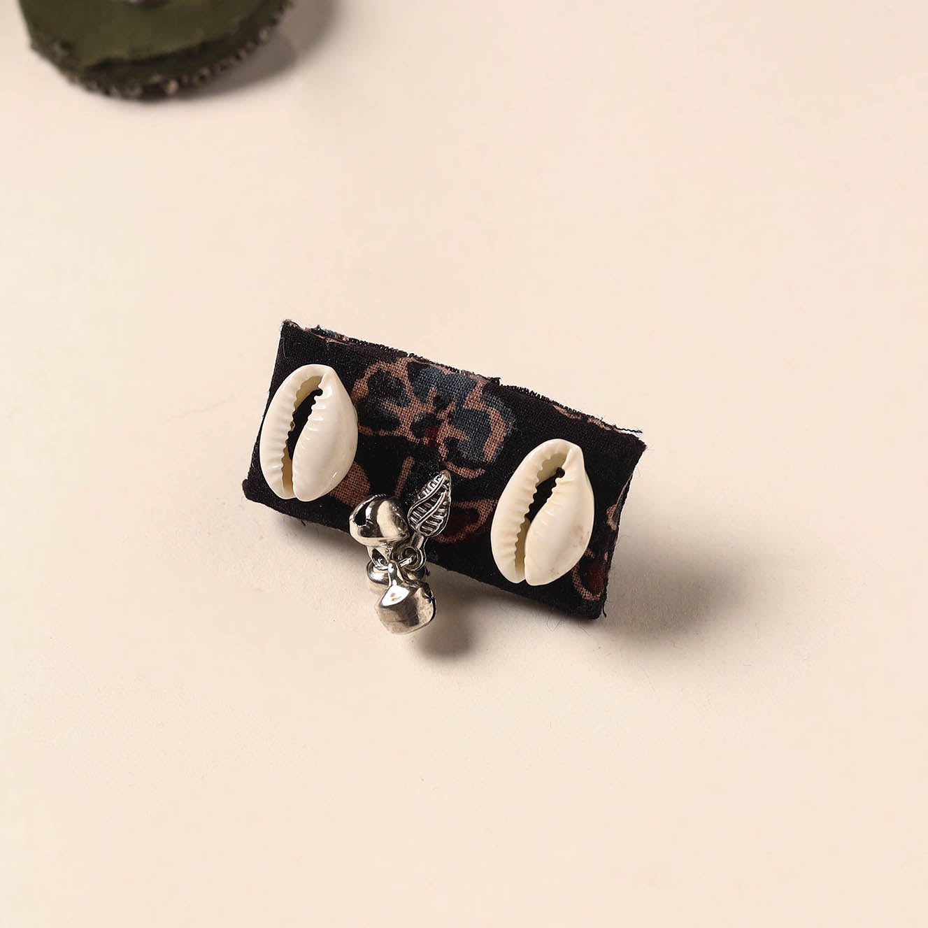 Handmade artistic fabart ring 08 - handcrafted