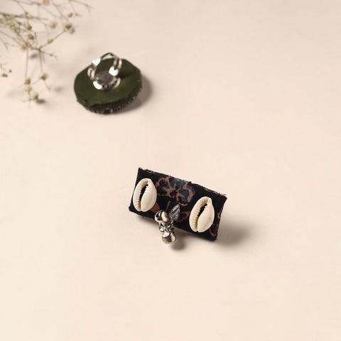 Handmade artistic fabart ring 08 - handcrafted