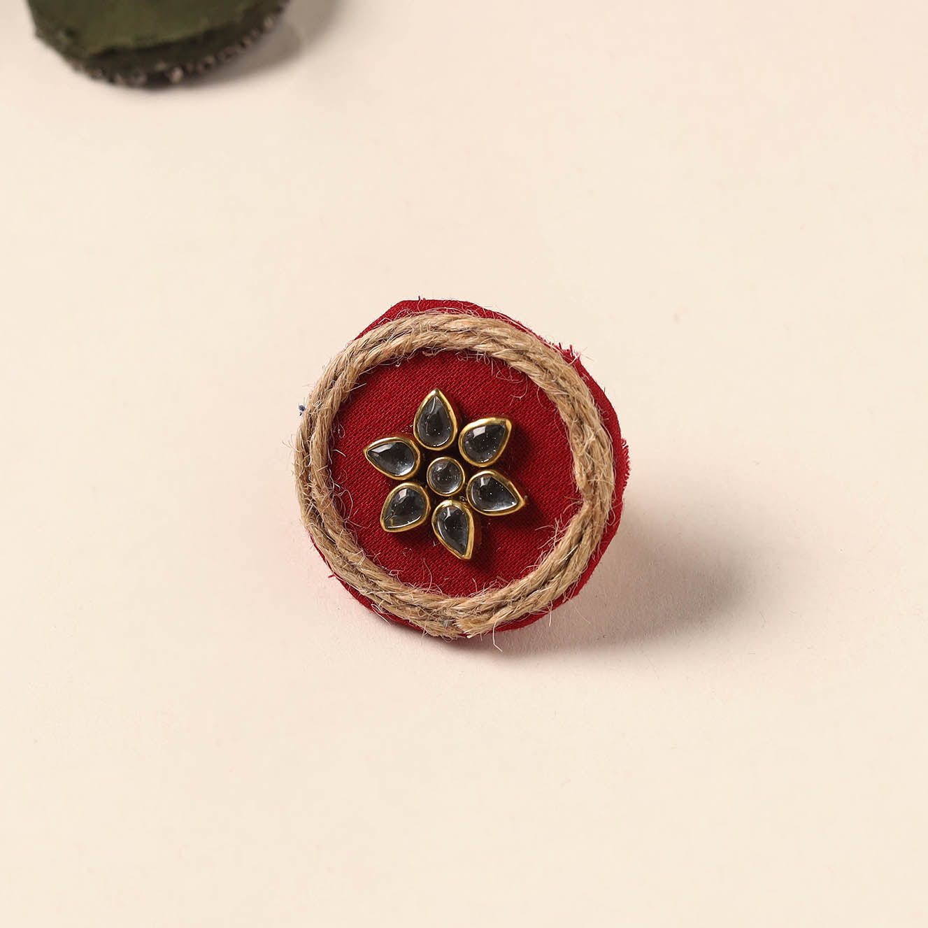 Handmade Artistic Fabart Ring