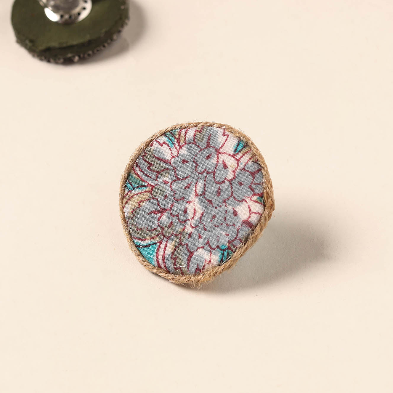 Handmade Artistic Fabart Ring