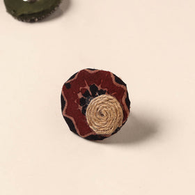 Handmade artistic fabart ring 23 - handcrafted