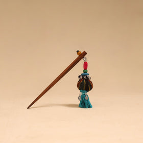 Handmade artistic wooden juda stick 01 - handcrafted