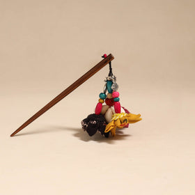 Handmade artistic wooden juda stick 01 - handcrafted