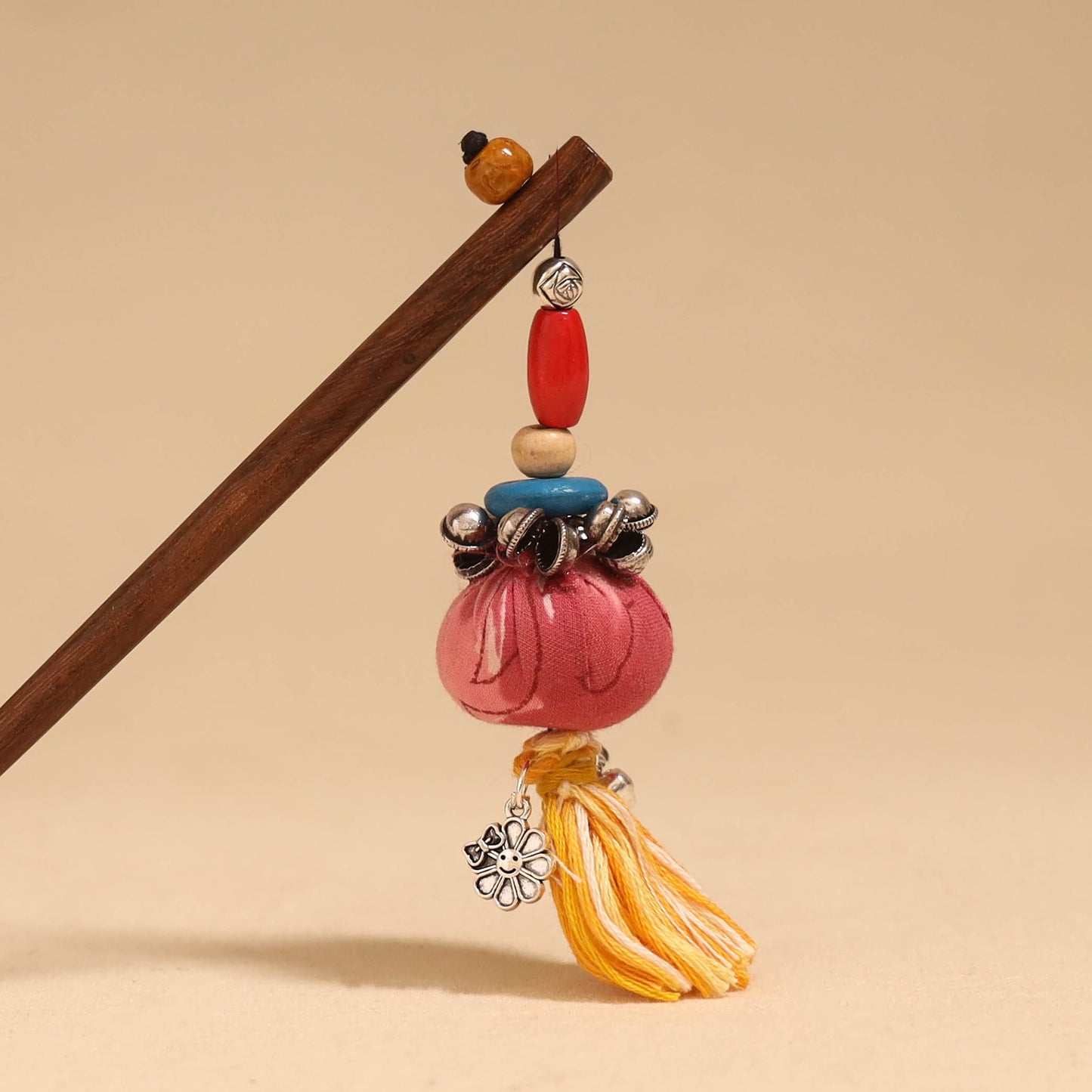 Handmade artistic wooden juda stick 02 - handcrafted