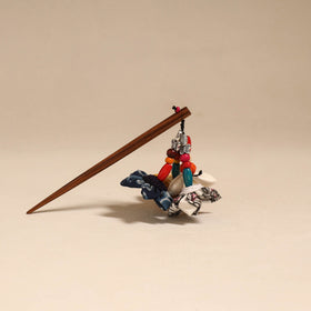 Handmade artistic wooden juda stick 03 - handcrafted