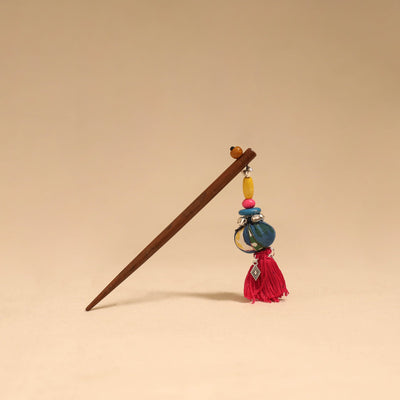 Handmade artistic wooden juda stick 08 - handcrafted