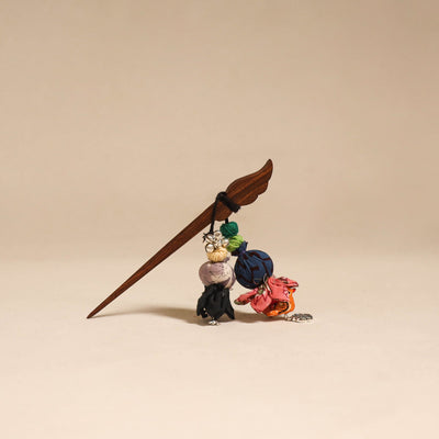 Handmade artistic wooden juda stick 101 - handcrafted