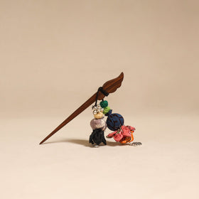 Handmade artistic wooden juda stick 101 - handcrafted