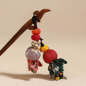 Handmade artistic wooden juda stick 105 - handcrafted