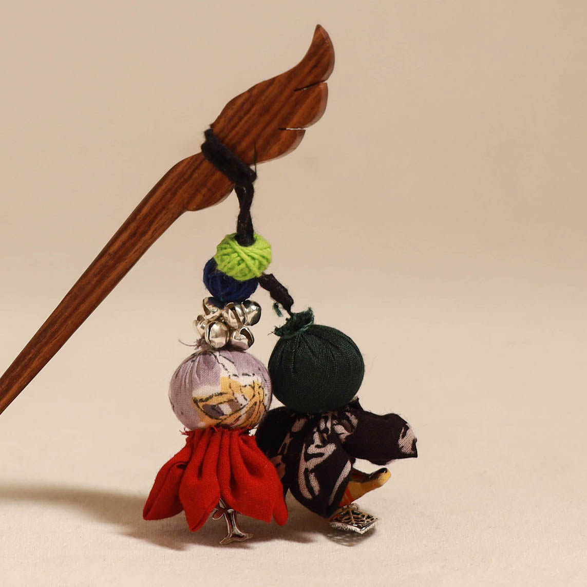 Handmade artistic wooden juda stick 106 - handcrafted