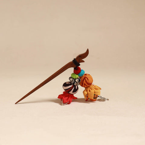 Handmade artistic wooden juda stick 107 - handcrafted