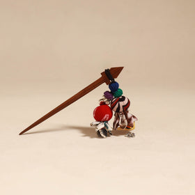 Handmade artistic wooden juda stick 108 - handcrafted