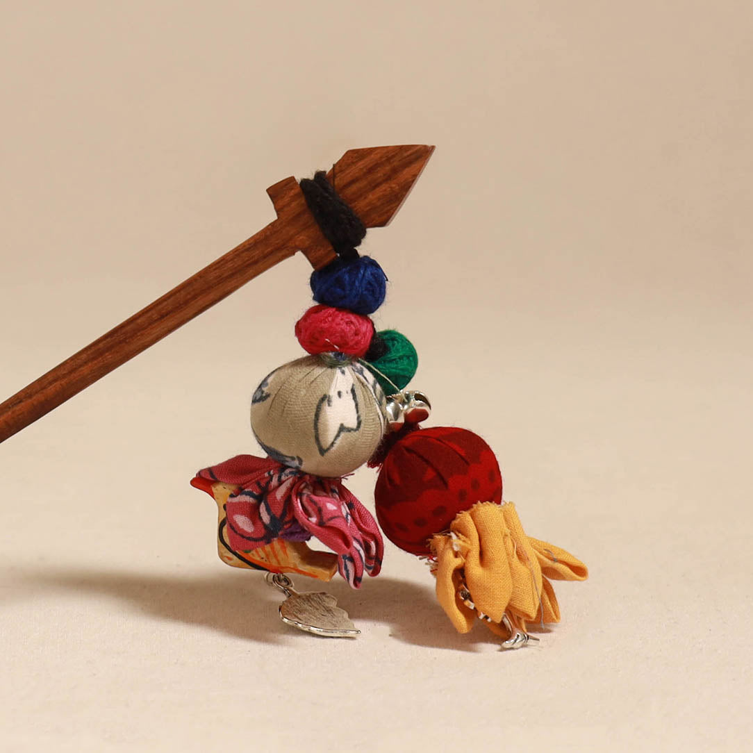 Handmade artistic wooden juda stick 112 - handcrafted