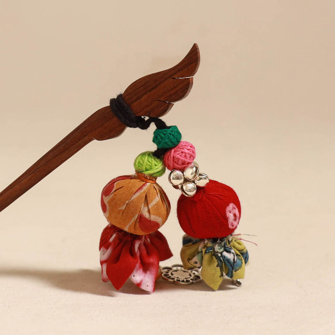 Handmade artistic wooden juda stick 113 - handcrafted