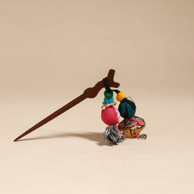 Handmade artistic wooden juda stick 116 - handcrafted