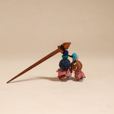 Handmade artistic wooden juda stick 118 - handcrafted