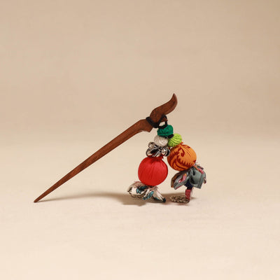 Handmade artistic wooden juda stick 119 - handcrafted