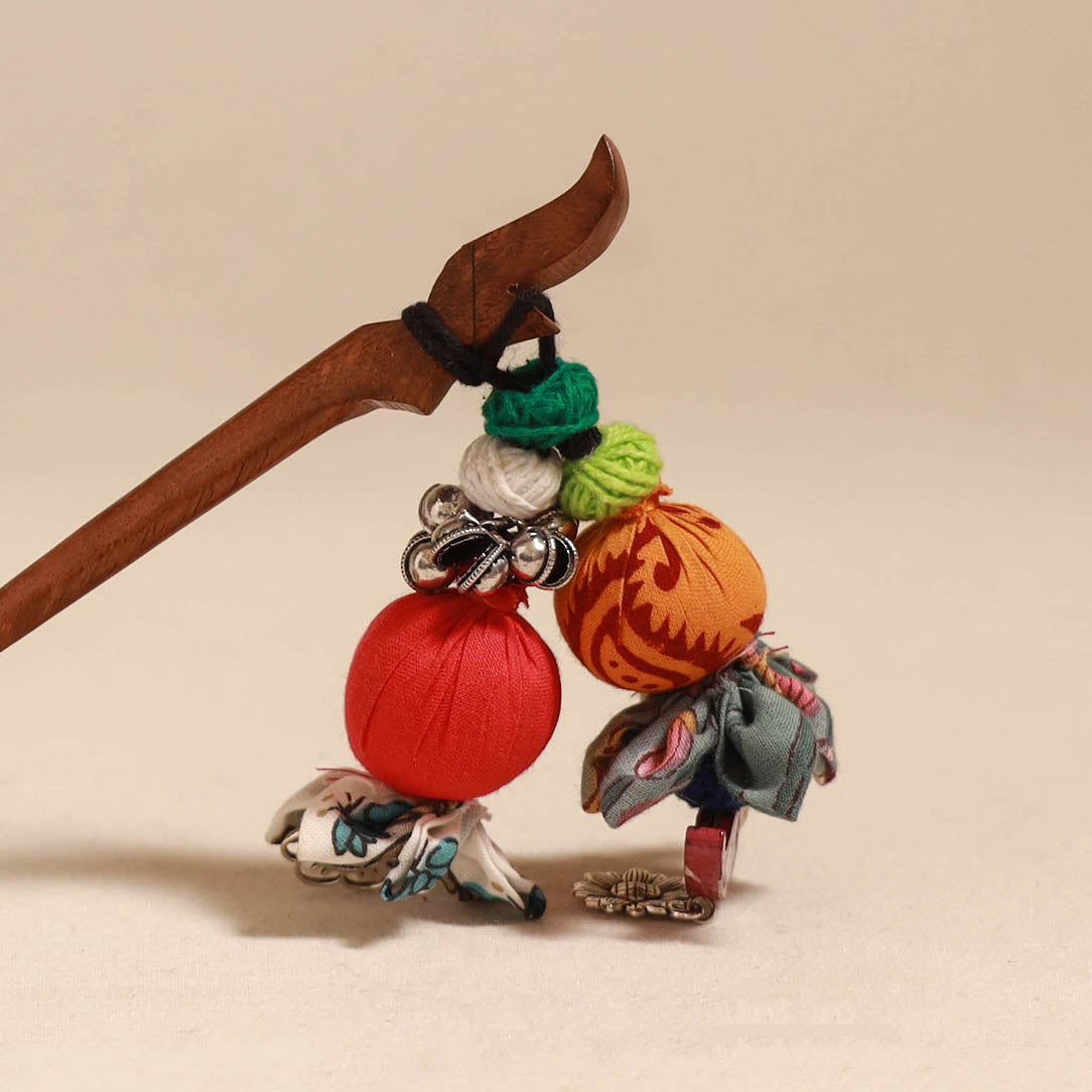 Handmade artistic wooden juda stick 119 - handcrafted