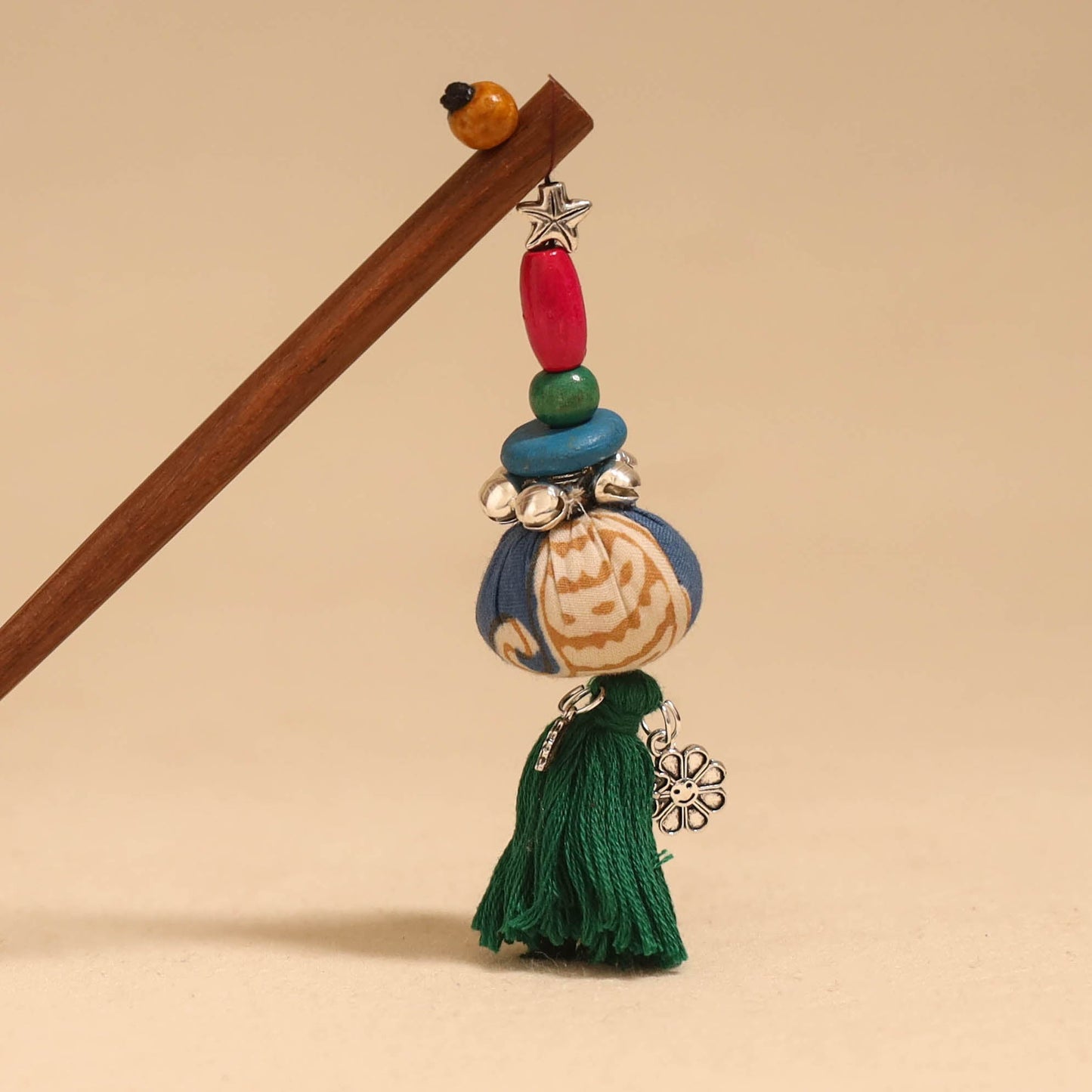 Handmade artistic wooden juda stick 12 - handcrafted