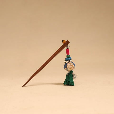 Handmade artistic wooden juda stick 12 - handcrafted