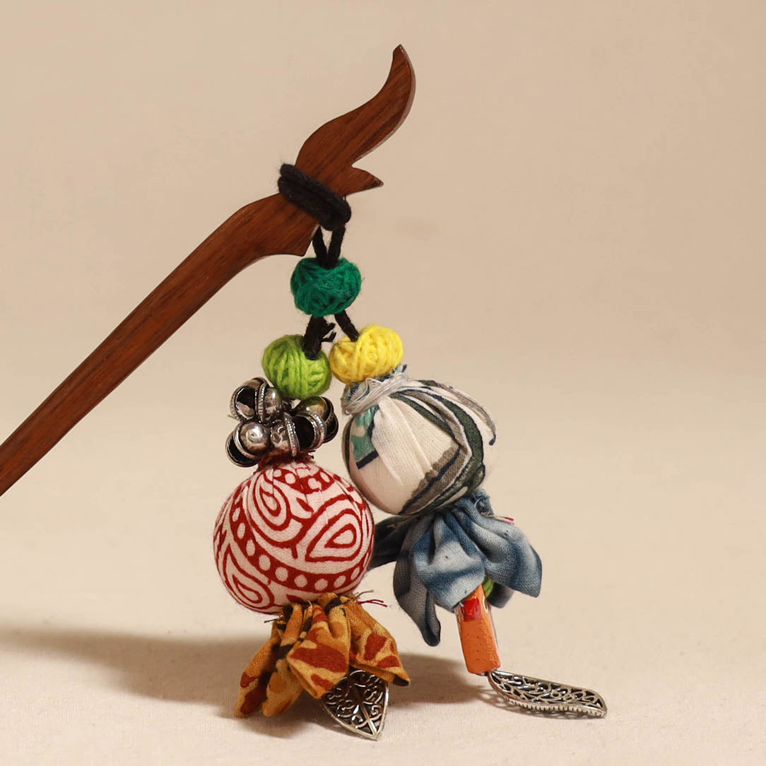 Handmade artistic wooden juda stick 121 - handcrafted