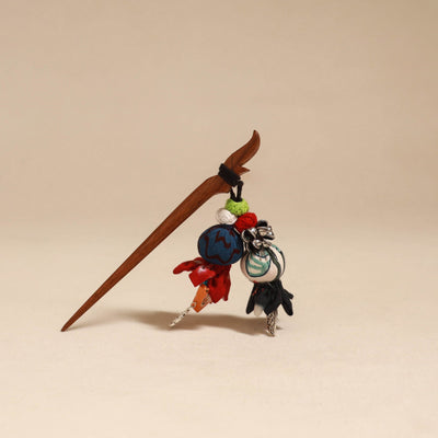 Handmade artistic wooden juda stick 122 - handcrafted