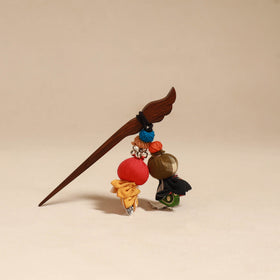 Handmade artistic wooden juda stick 123 - handcrafted