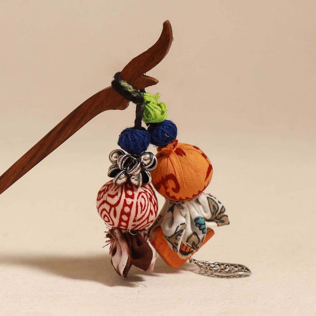 Handmade artistic wooden juda stick 125 - handcrafted