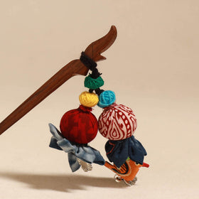 Handmade artistic wooden juda stick 127 - handcrafted