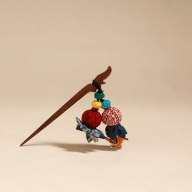 Handmade artistic wooden juda stick 127 - handcrafted