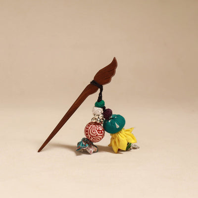 Handmade artistic wooden juda stick 128 - handcrafted