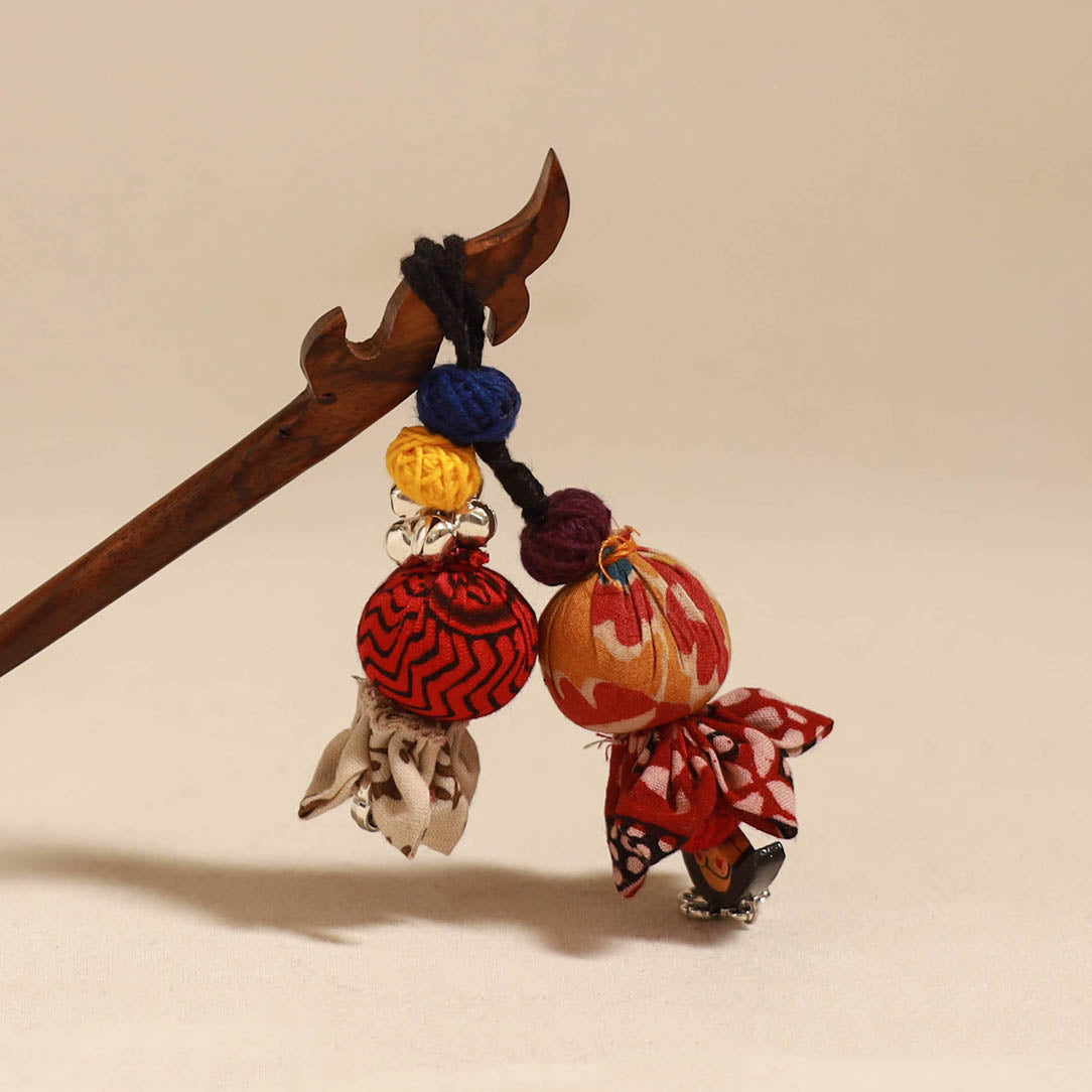 Handmade artistic wooden juda stick 129 - handcrafted