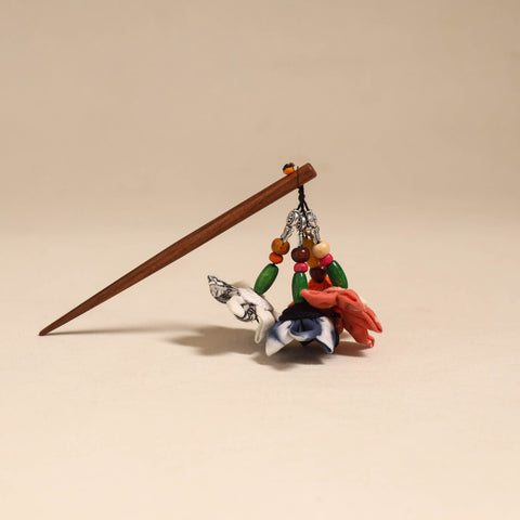 Handmade artistic wooden juda stick 19 - handcrafted