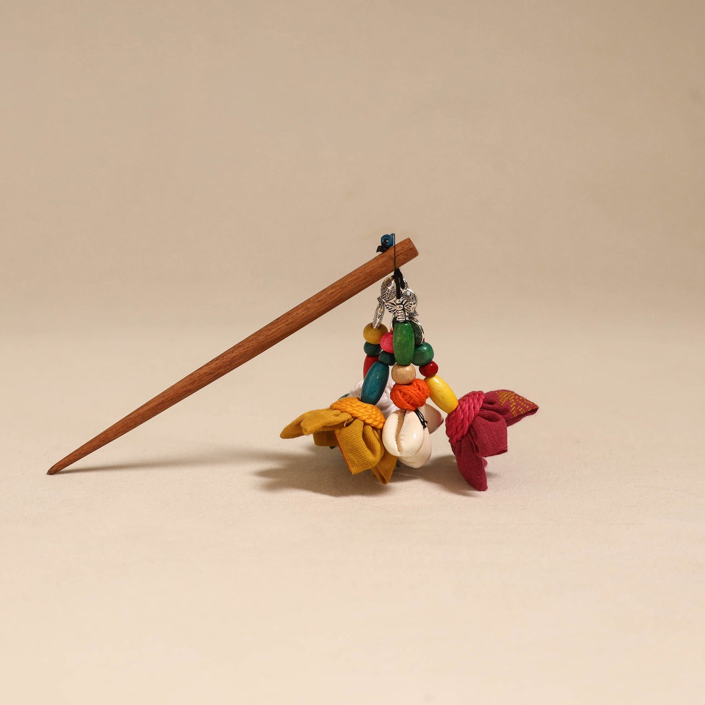 Handmade artistic wooden juda stick 22 - handcrafted