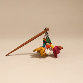 Handmade artistic wooden juda stick 22 - handcrafted