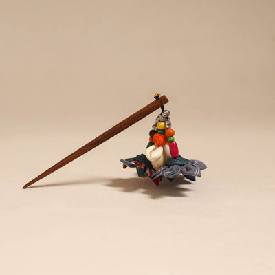 Handmade artistic wooden juda stick 25 - handcrafted