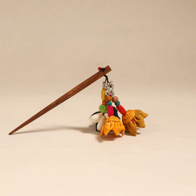 Handmade artistic wooden juda stick 37 - handcrafted